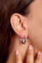 Heliophilia Silver Pendientes de Metal Plata